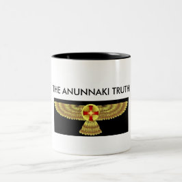 CANECA DE CAFÉ EM DOIS TONS A VERDADE DE ANUNNAKI