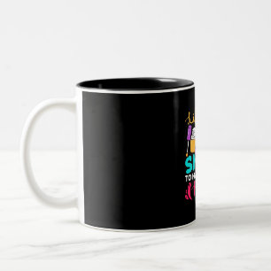 Caneca De Café Em Dois Tons A Vida É Muito Curto Para Ter Unhas Chatas