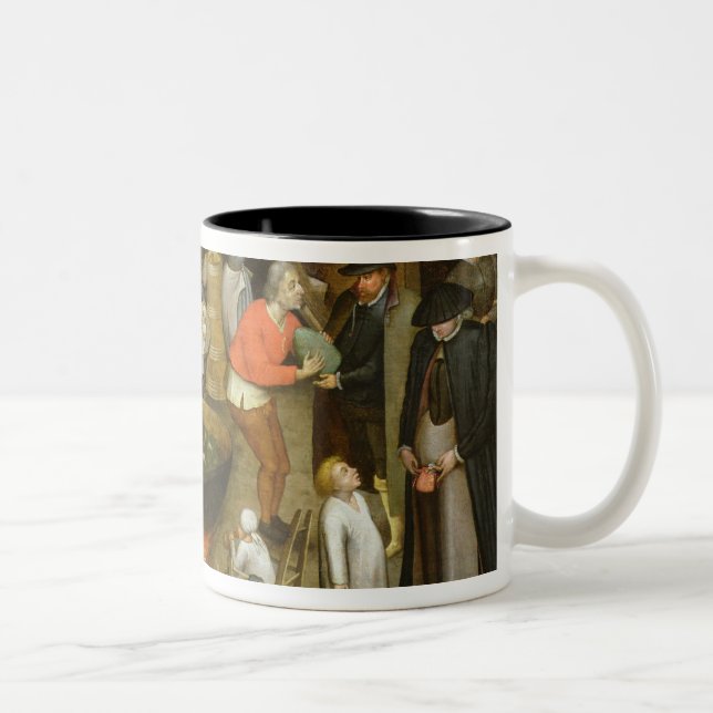 Caneca De Café Em Dois Tons A visita à fazenda (Direita)
