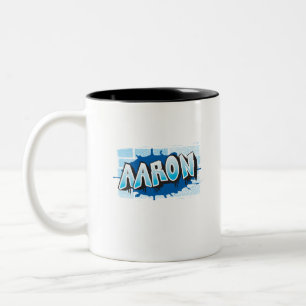 Caneca De Café Em Dois Tons aaron.ai