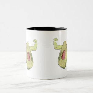 Caneca De Café Em Dois Tons Abacate