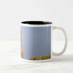 Caneca De Café Em Dois Tons Abadia de Whitby, Whitby, North Yorkshire, Inglate