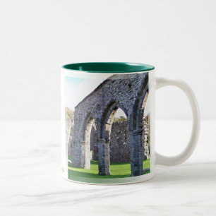 CANECA DE CAFÉ EM DOIS TONS ABADIA WALES DE CYMER