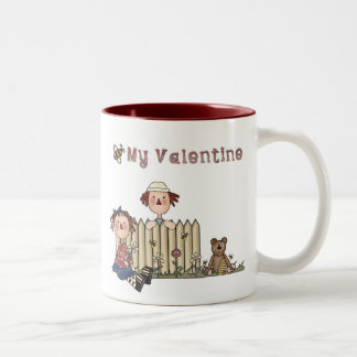 Caneca De Café Em Dois Tons Abelha de Ragdoll meus namorados