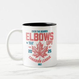 Caneca De Café Em Dois Tons Abotovelos! Sobre o Conselho da Liga Canadiana de 