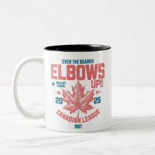 Caneca De Café Em Dois Tons Abotovelos! Sobre o Conselho da Liga Canadiana de