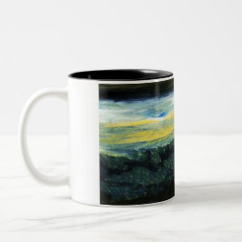 Caneca De Café Em Dois Tons Above the Horizon – Scenic Mug