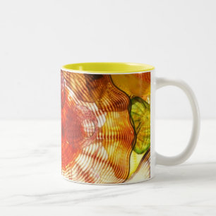 Caneca De Café Em Dois Tons Abstrato Mug