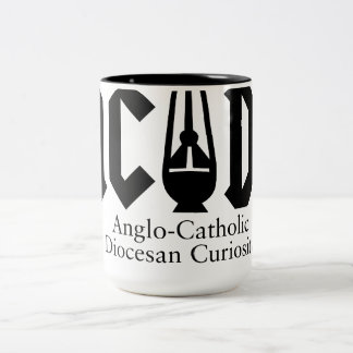 Caneca De Café Em Dois Tons AC/DC com cafeína