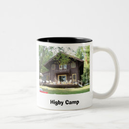 Caneca De Café Em Dois Tons Acampamento de Higby