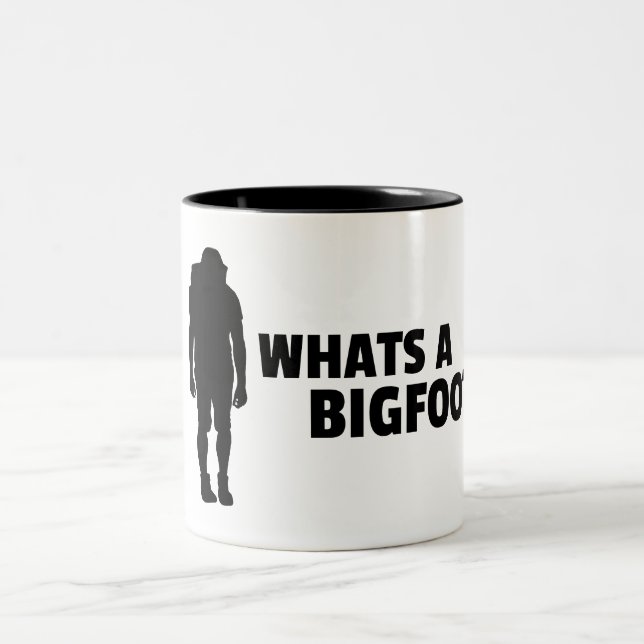 Caneca De Café Em Dois Tons Acampamento Humor Mug (Centro)