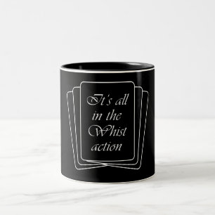 Caneca De Café Em Dois Tons Ação de Whist