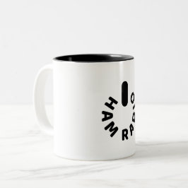 Caneca De Café Em Dois Tons Acionado pelo rádio HAM