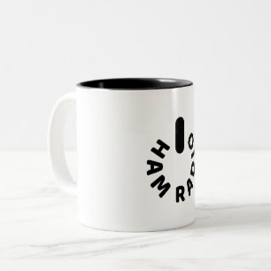 Caneca De Café Em Dois Tons Acionado pelo rádio HAM
