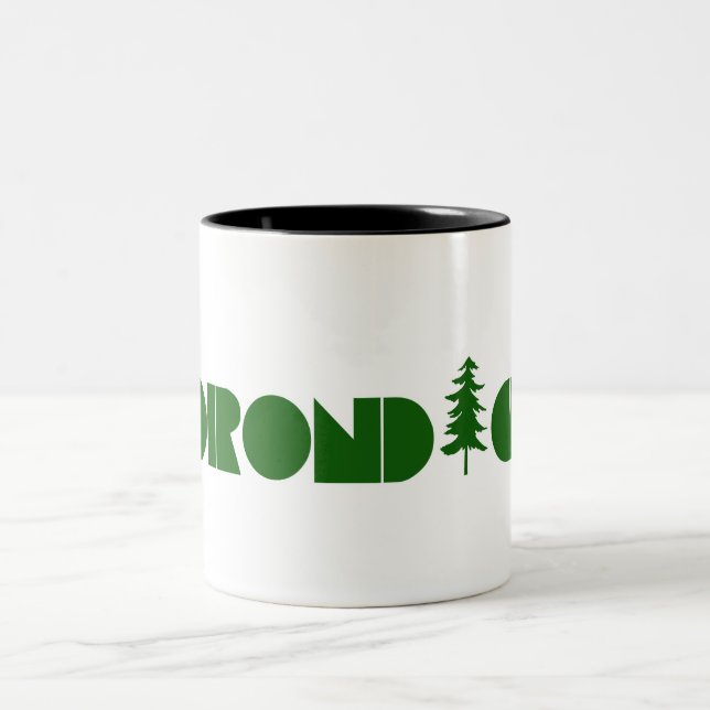 Caneca De Café Em Dois Tons Adirondacks (Centro)