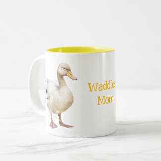 Caneca De Café Em Dois Tons Adorable Duck