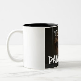 Caneca De Café Em Dois Tons Adorável Personalizado Terrier Mãe Cachorro Pet