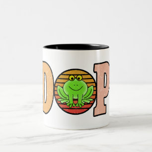 Caneca De Café Em Dois Tons Adotar Sapos Melhor oferta de sapo para amantes