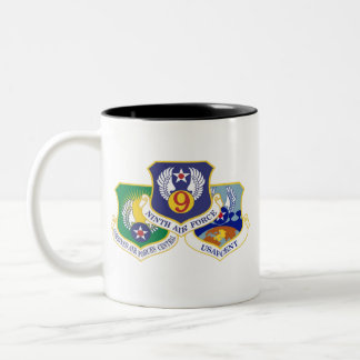 Caneca De Café Em Dois Tons AFCENT A47 Mug de dois tons, 11 oz