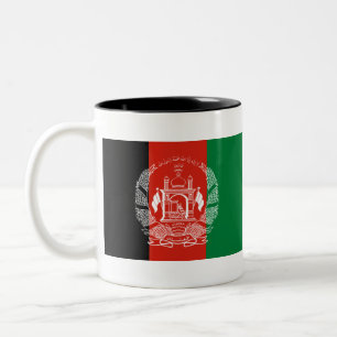Caneca De Café Em Dois Tons Afeganistão