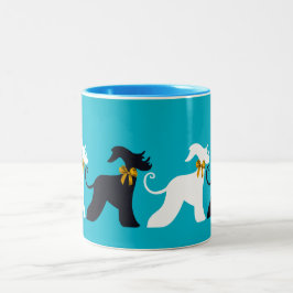 Caneca De Café Em Dois Tons Afegãos em festa!