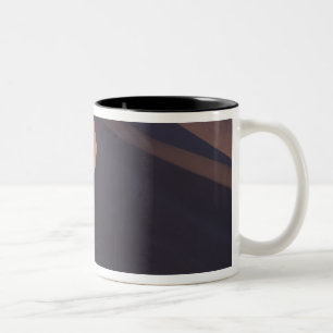 Caneca De Café Em Dois Tons África, Namíbia, Deserto do Namibe. Sossusvlei.
