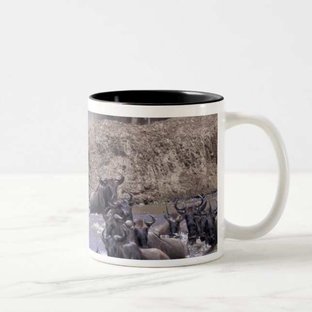 Caneca De Café Em Dois Tons África, Quênia, Masai Mara National Park. (Direita)