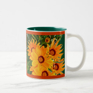 Caneca De Café Em Dois Tons African Daisies Mug