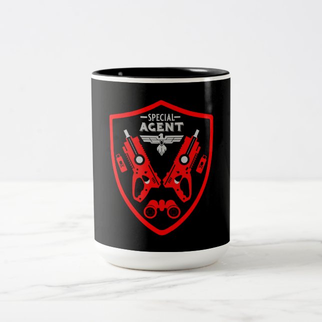 Caneca De Café Em Dois Tons Agente Especial Kid (Centro)