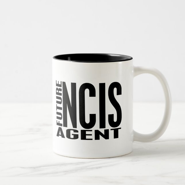 Caneca De Café Em Dois Tons Agente futuro de NCIS (Direita)