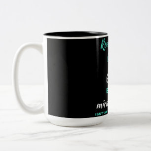 Caneca De Café Em Dois Tons Agente Imobiliário Porque O Trabalhador Do Mágico