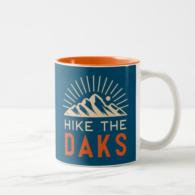 Caneca De Café Em Dois Tons Agite Os Daks Sunburst (Direita)