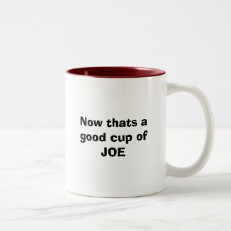 Caneca De Café Em Dois Tons Agora que é um bom coloque de JOE