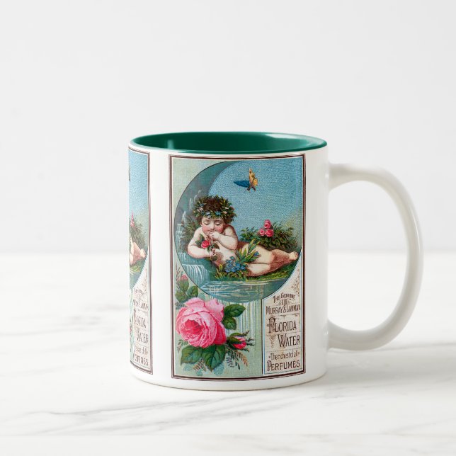 Caneca De Café Em Dois Tons Água 2 de Florida (Direita)