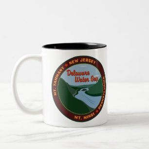 Caneca De Café Em Dois Tons Água Gap de Delaware