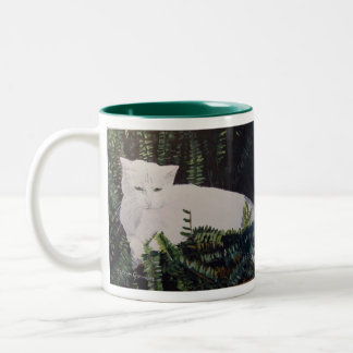 Caneca De Café Em Dois Tons Aguarela do Qtip