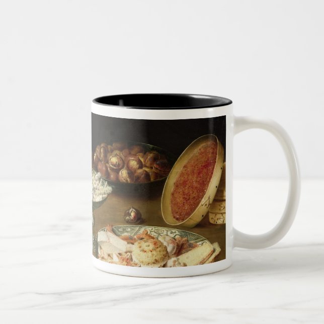 Caneca De Café Em Dois Tons Ainda vida (Direita)