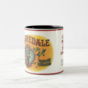 Caneca De Café Em Dois Tons Airedale Dog Mug