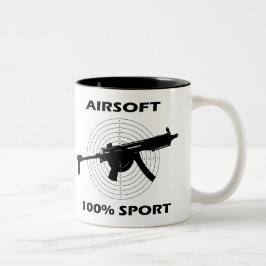 CANECA DE CAFÉ EM DOIS TONS AIRSOFT