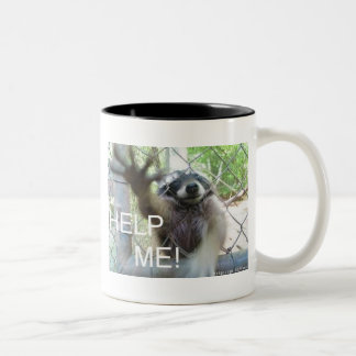 Caneca De Café Em Dois Tons Ajude-me!