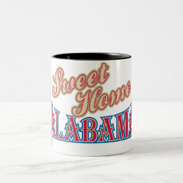 Caneca De Café Em Dois Tons Alabama está em casa