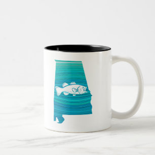 Caneca De Café Em Dois Tons Alabama Wave Fisheries