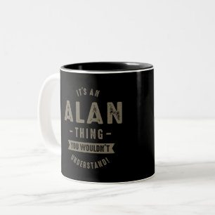 Caneca De Café Em Dois Tons Alan Thing