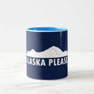 Caneca De Café Em Dois Tons Alaska, por favor