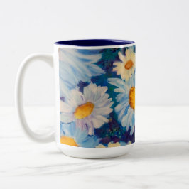 Caneca De Café Em Dois Tons Alaskan Daisy 15oz Mug