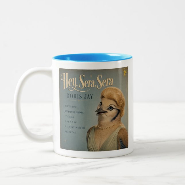 Caneca De Café Em Dois Tons Álbum de Doris Jay: uma Paródia (Esquerda)