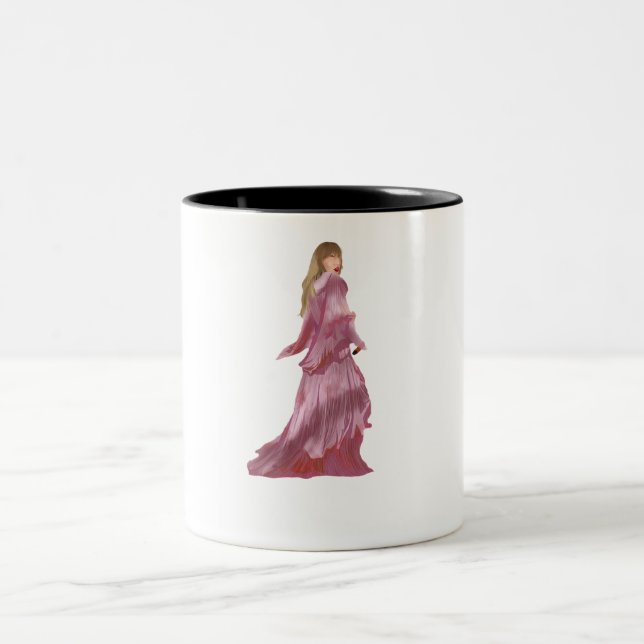 Caneca De Café Em Dois Tons álbumtaylorswifties (Centro)