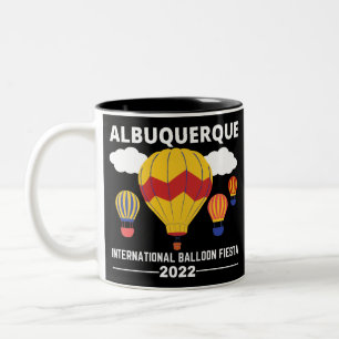 Caneca De Café Em Dois Tons Albuquerque Balloon Fiesta 2022