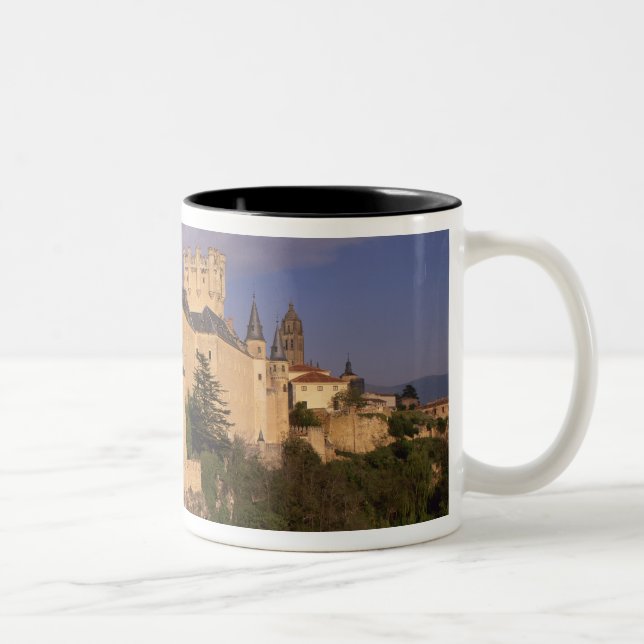 Caneca De Café Em Dois Tons Alcazar e Catedral, Segóvia, Castela Leão, (Direita)