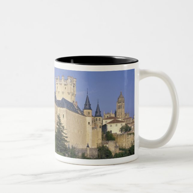 Caneca De Café Em Dois Tons Alcazar, Segóvia, Castela Leão, Espanha (Direita)